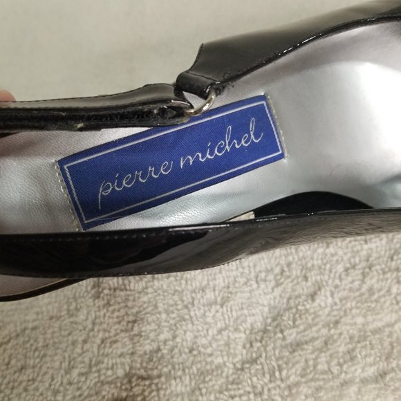 Pierre Michel black patient fine leather shoes - Picture 7 of 8